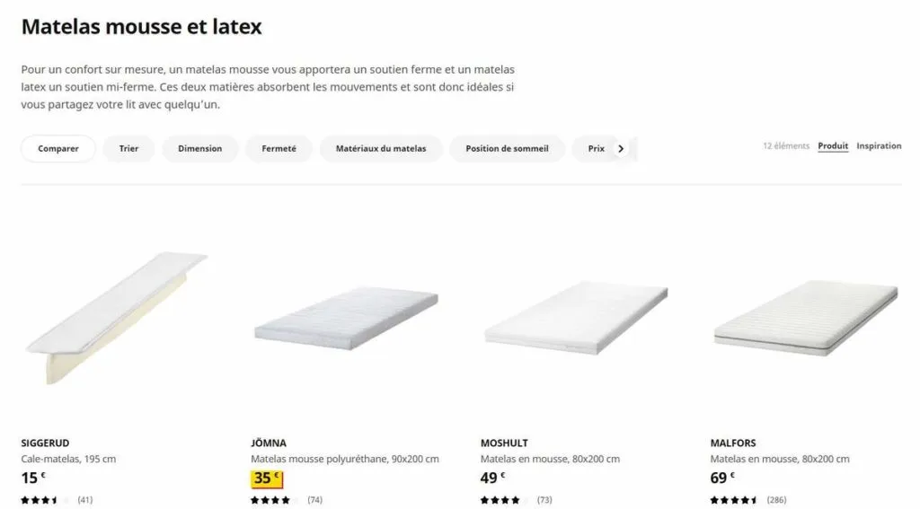 matelas-mousse-ikea